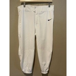 Nike Vapor Select High Baseball Pants White Men's Sz Medium BQ6432-100 NWT MLB